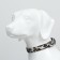 Collar with Militari's backlight 3 glow modes size M, Osh 32-50 x 2.5 cm gray gray