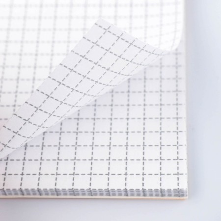 Notepad on the crest in a cage A7, 40 liters. Cover coated paper "Foxes"-2