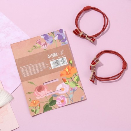 Gum hair bag "Goddess", 2 pcs.-2