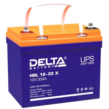 Delta HRL 12-33 x, 12 V, 33 A/h battery