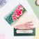 Money envelope "Happy Anniversary!" Pink roses, 18.5 x 8.5 cm