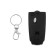 Pocket siren for self-defense Luazon LKL-07, with a whistle, black