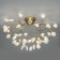 Smart ceiling lamp Foglia, 3W, G4, 75.5x75.52.5 cm