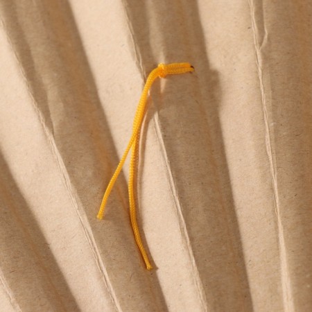 Fan bamboo, textiles h = 50 cm "Sakura branch" beige-2