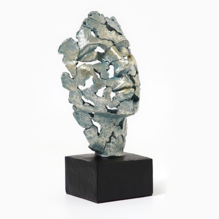 Figure Polystone "Face" 29 x 10 x 10 cm-1