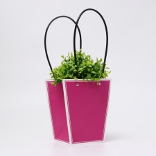 Bag for flowers powder moisture-resistant, 17x17-11.5x11.5-20 cm 12
