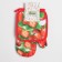 Kitchen set of the shade "strawberries" view 2, take 17*17 cm, mitten 26*16 cm, 100% p/e