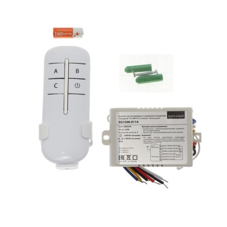 A set for wireless control of lighting TDM folk, PU3-MK-N-3, cozy house-1