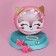 Gift set for the girl "Fox", bag, accessories
