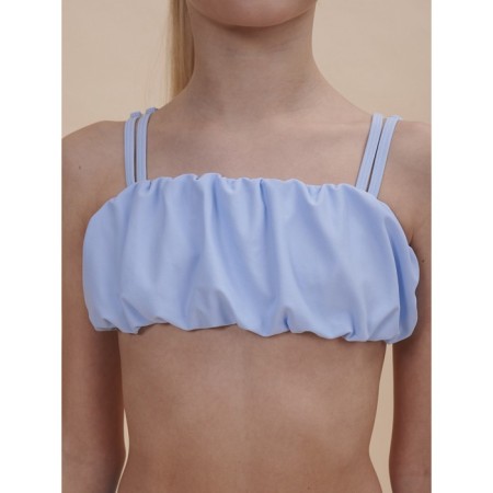 Bathing suit for girls, height 104-110 cm, blue color-2