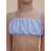 Bathing suit for girls, height 104-110 cm, blue color