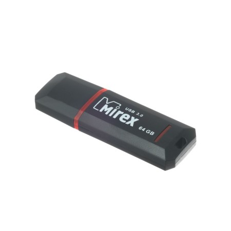 Flashka Mirex Knight Black, 64 GB, USB3.0, Thu up to 140 MB/s, PLO up to 40 MB/s, black