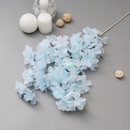 Artificial flowers "violet Maria" 85 cm, d-6.5 cm, blue