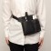 Bag for the master, 28 × 19.5 cm, 2 pockets, 1 department, black color