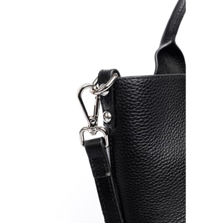 Bag Tout Women, Genuine leather, Ludor Black, 33x12x23 cm-2