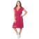 Female dress Kiss Me, size 44, burgundy color