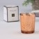 Aromatic candle in a glass "Dream Star", lavender, 5.5x6, cm