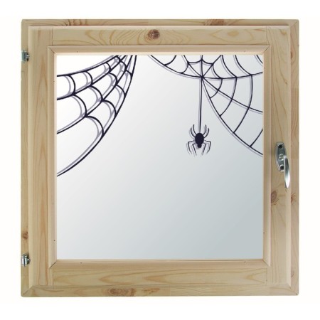 Window 80x80 cm, "spider", single -chamber double -glazed window, needles