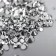 Decor for creativity Glass "Rhinestone truncated cone. Silver" d = 1.5-6.5 mm set 1000 pcs