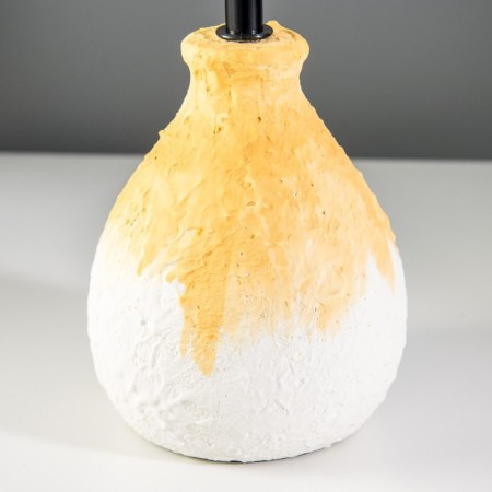E14 40W white orange 30x30x33cm RISALUX desktop lamp E14-3