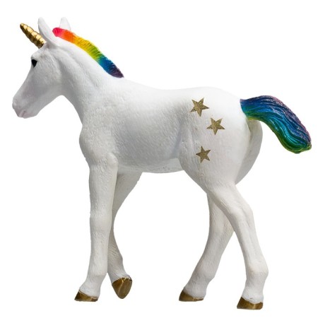 Figure Konik "Rainbow Unicorn, Foal"-2