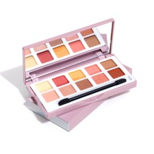 Palette of shadows for eyelids, 10 colors