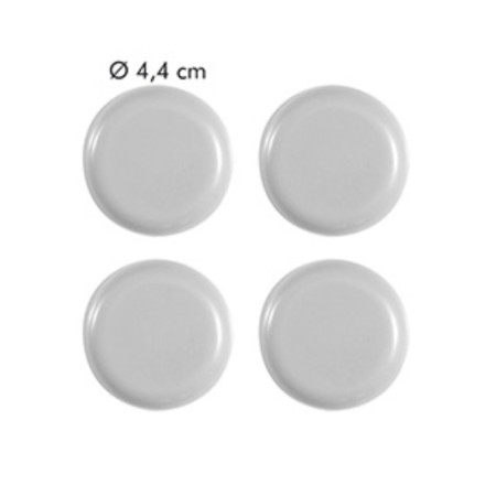 Protective overlays for gliding Presto furniture, self -adhesive, 4 pcs, large-1