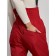 Semicunners of winter winter, size 42, red color
