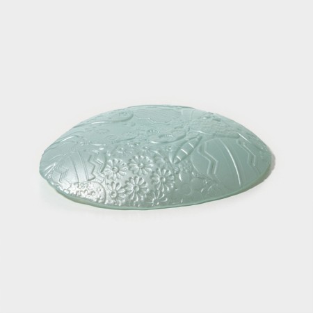 Easter glass dish, d = 17 cm-4