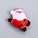 New Year. A toy for cats with cat mint "Merry grandfather", 8.5 cm