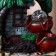 Fountain "Palma at the house" 18x14x26 cm (with backlight)