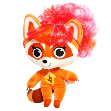 Soft musical toy "Raccoon Doka", 20 cm-1