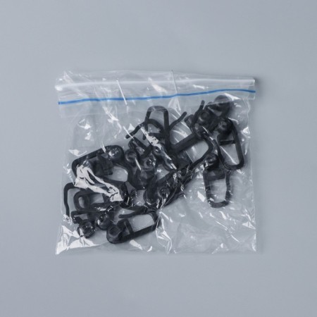 Clorine cornice is single -row, color: black, 200 cm-4