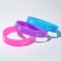Silicone Bracelet Love, set of 3 pcs., Mix color, 5.7 cm