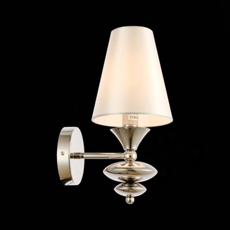 Wall lamp EVOLUCE. SL1137.101.01. Rionfo. 1x40 W, E14, 15x32.6 cm, Nickel color-5