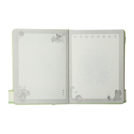 Notebook Gift, A6, 96 sheets, color block, with a curly knife, PVC cover, 3D, "Anime", mix-7