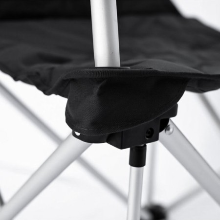 Folding chair with hard armrests, 67/60 x 55 x 48/97 cm, black/gray color-7