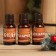 Set: 3 aromatic oil eucalyptus, cedar and thyme "beloved husband. Happy New Year"