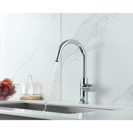 LEMARK COMFORT LM3073C kitchen mixer, single -leaf, spout length - 181 mm, chrome-1