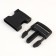 Fastex 40 mm, load up to 25 kg, 10 pcs, black color