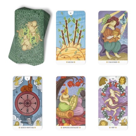 Tarot "White Rabbit", 78 cards (6x11 cm), 16+-3
