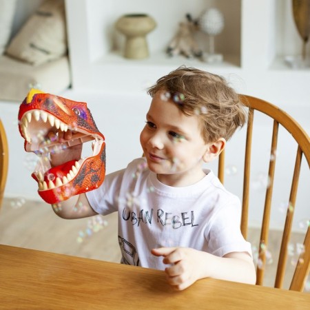 Lapal bubble generator "World of dinosaurs: tyrannosaurus", red color-8