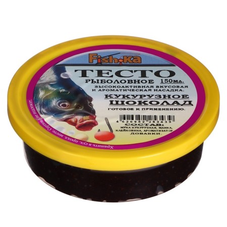 The dough ready corn fish.ka, chocolate, 150 ml-1