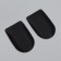 Shoes for shoes, adhesive base, 8 × 6 cm, steam, black color