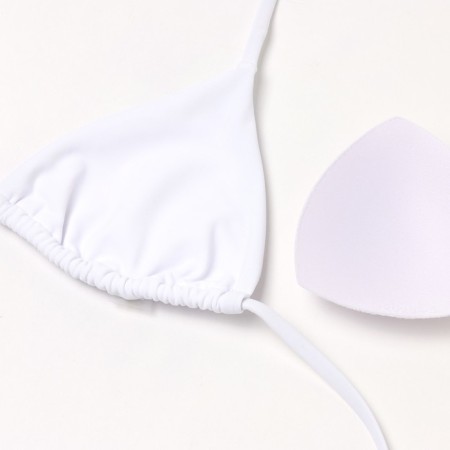 Swimsuit female separate minku color white, size 42-5