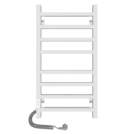 The electric heated towelputor "Sanprise" Contour P8, 400x800 mm, left/right, chrome-1