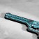 Wooden souvenir "Glock" Pixel, Diamond
