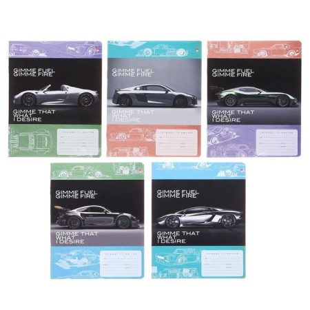 Notebook of 12 sheets in the Fast and Administration cage, cover coated paper, VU-LK, MIX