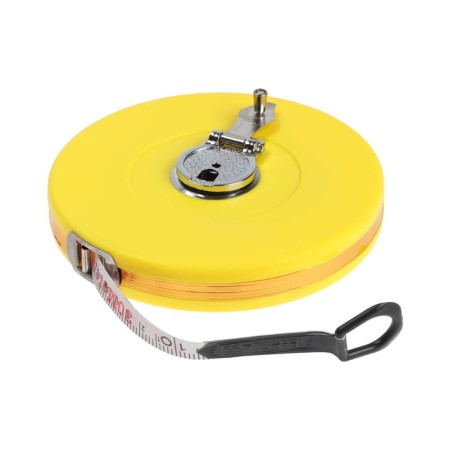 Roulette geodesical tundra, fiberlass tape, closed case, 30 m x 13 mm-14