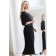 Women's dress, size 42, black color